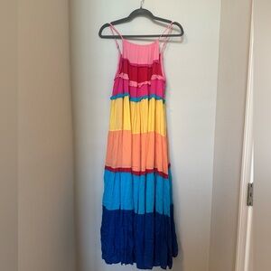 White Birch Colorblock Dress